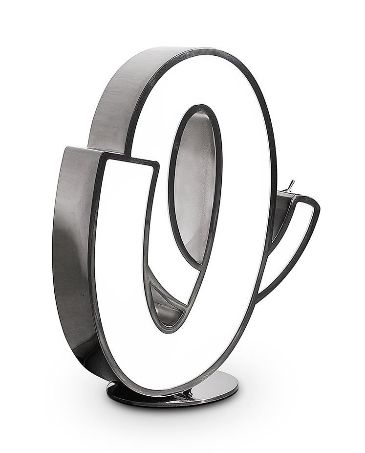 Lettera Luminosa Opulent O
