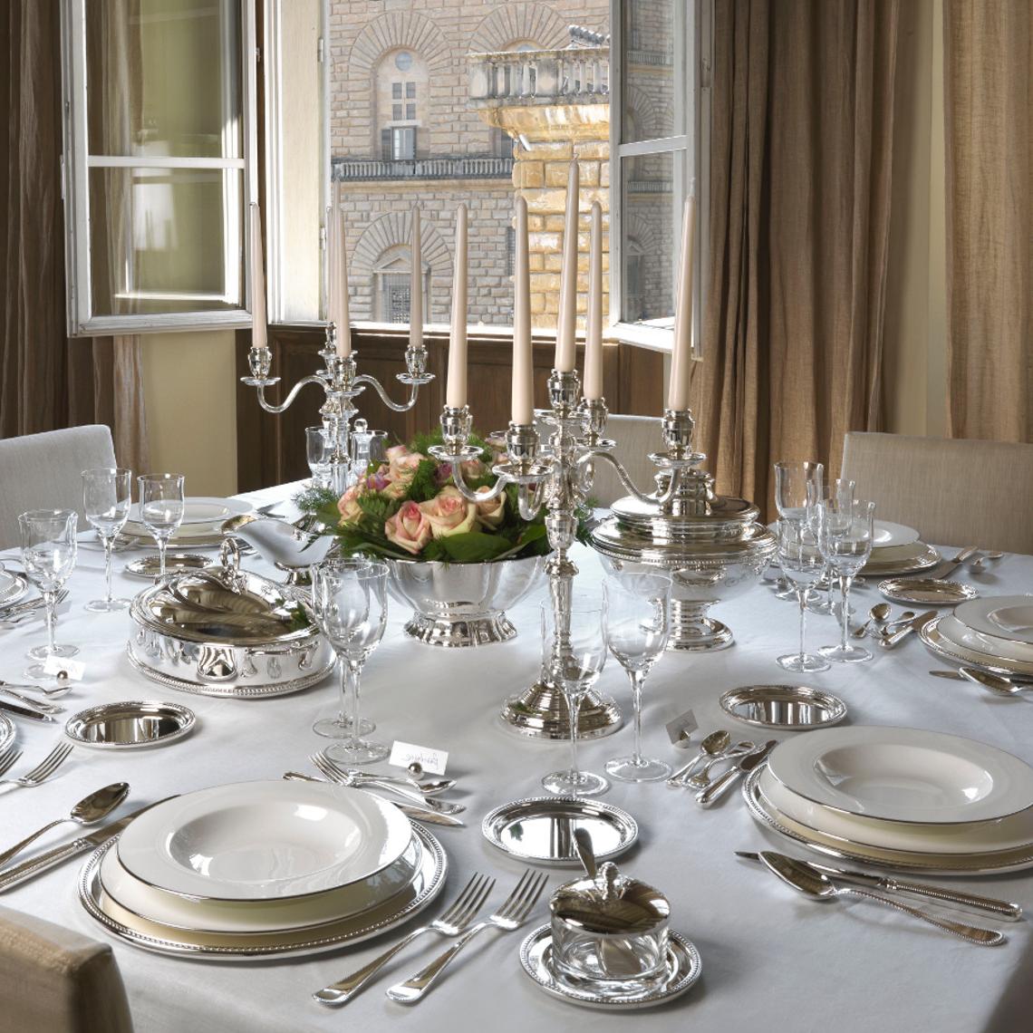 Set Da Taglio Con Vassoio In Argento | Configurazione: Carving Set - 5