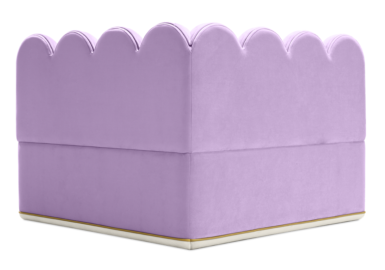 Divano Per Bambini Fluffy Cloud Corner