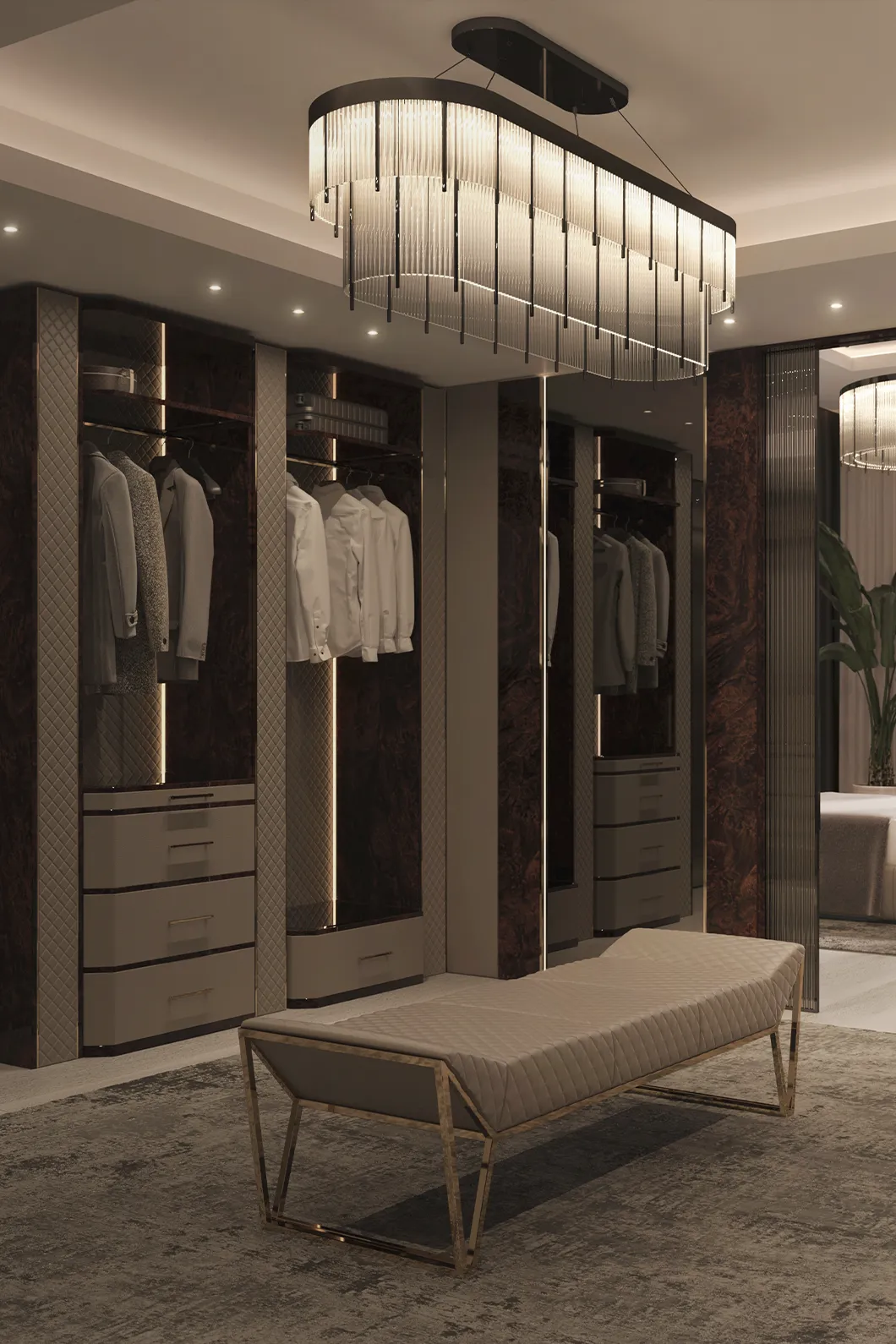 Guardaroba Grigio Cadence - 1