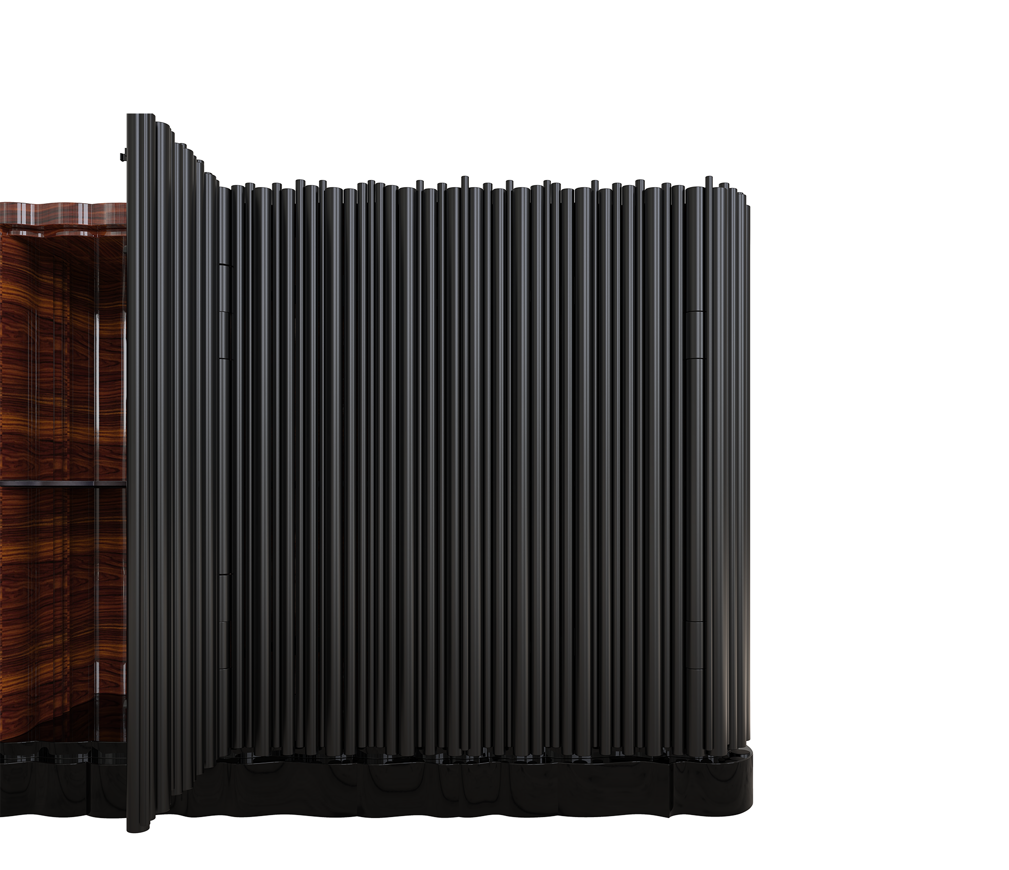 Credenza Premium Nera Harmony