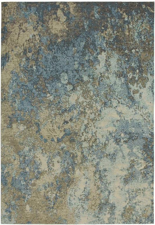 Tappeto Deco Astratto Verde/Blu | Misura: 200 x 285 cm