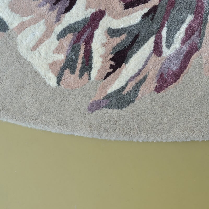 Tappeto Rotondo Tranquillità Beige 56001