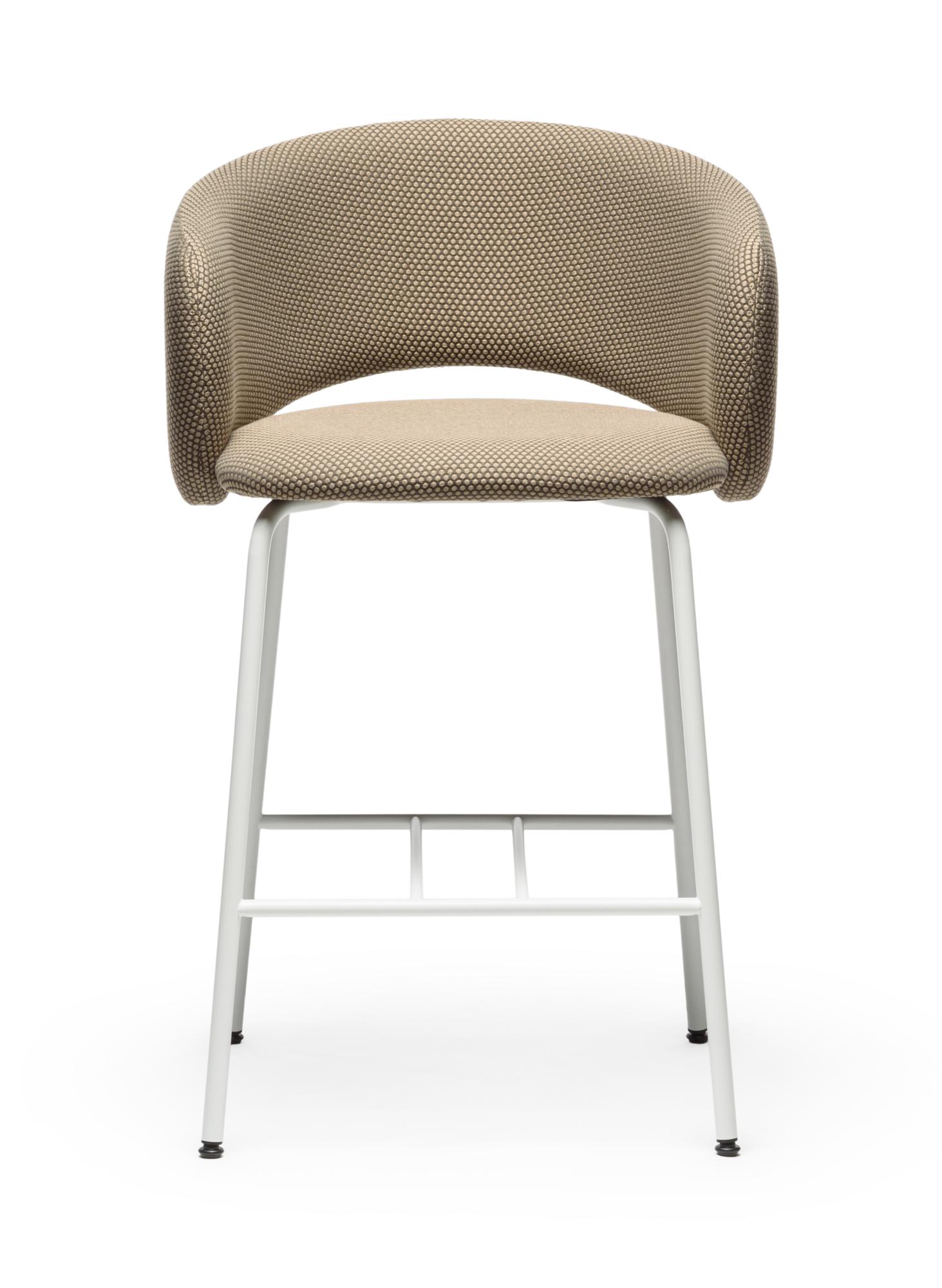 Sgabello da Bar Bel M SG-65 Grigio Chiaro