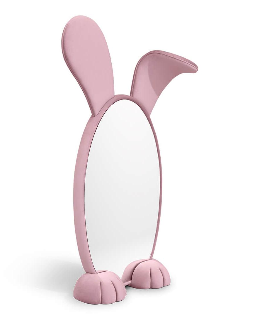 Specchio Da Terra Per Bambini Bunny Wonderland