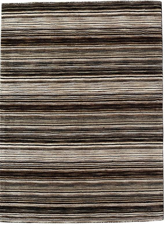 Tappeto Handloom Beige a Righe | Misura: 140 x 200 cm