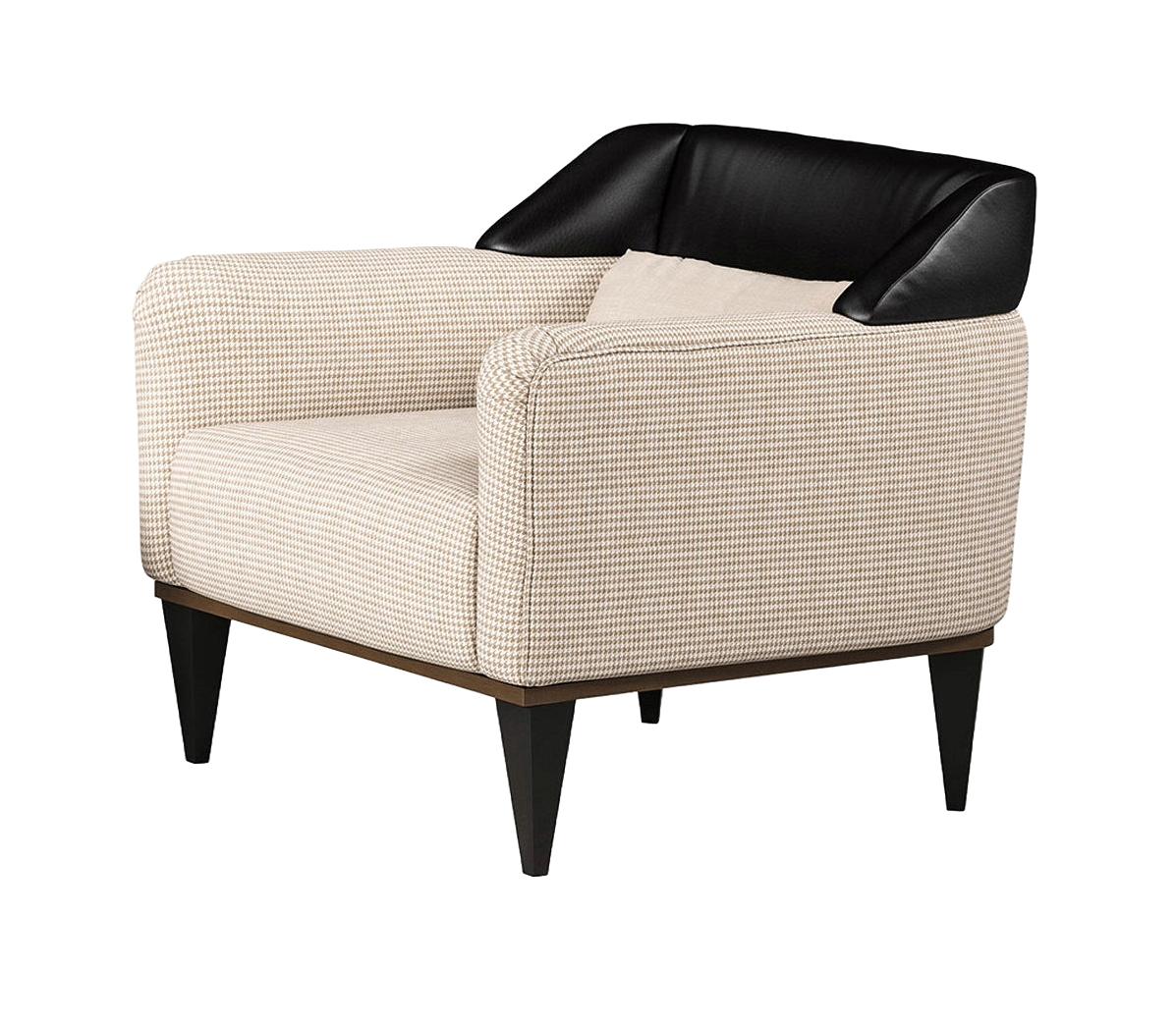 Poltrona Nero / Beige Occasional