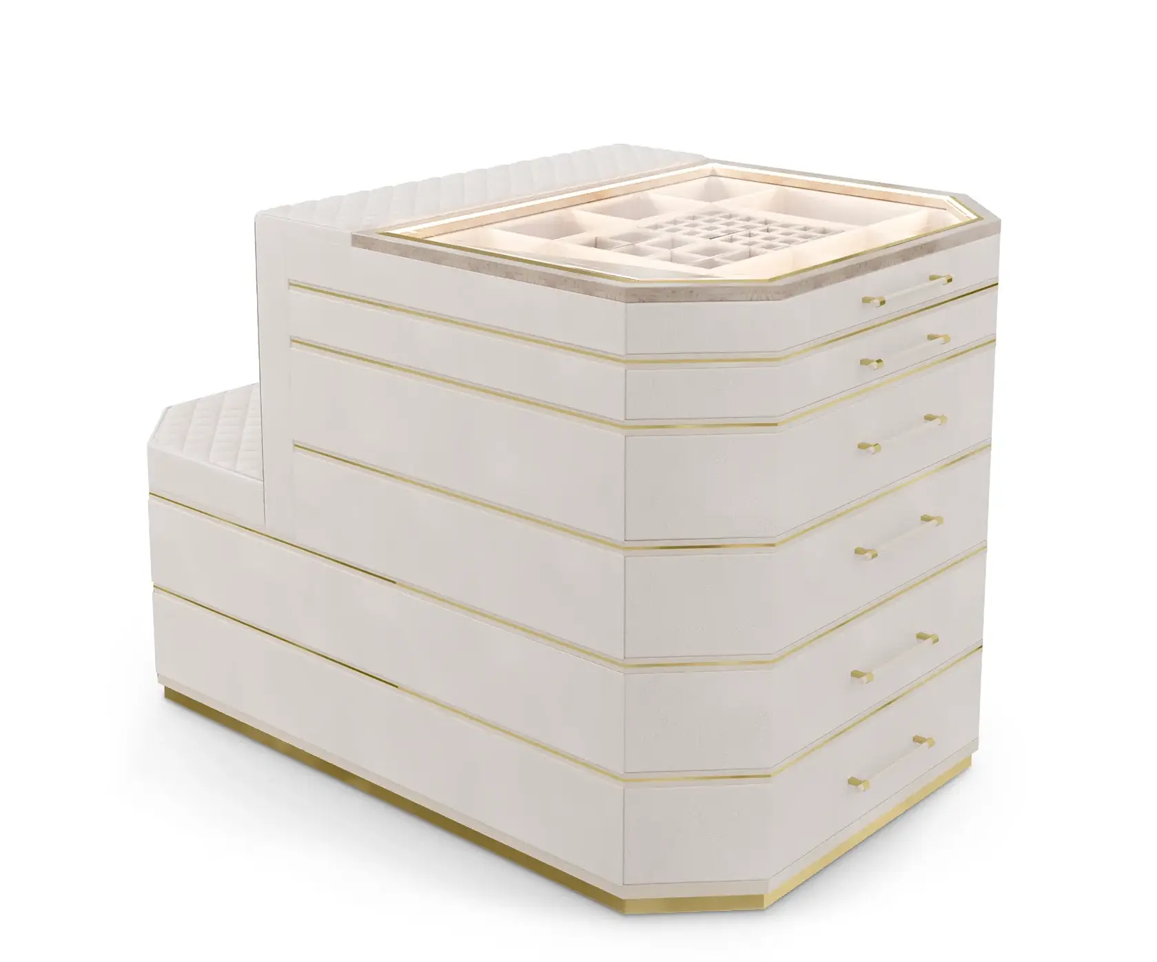 Isola Guardaroba Beige Cadence