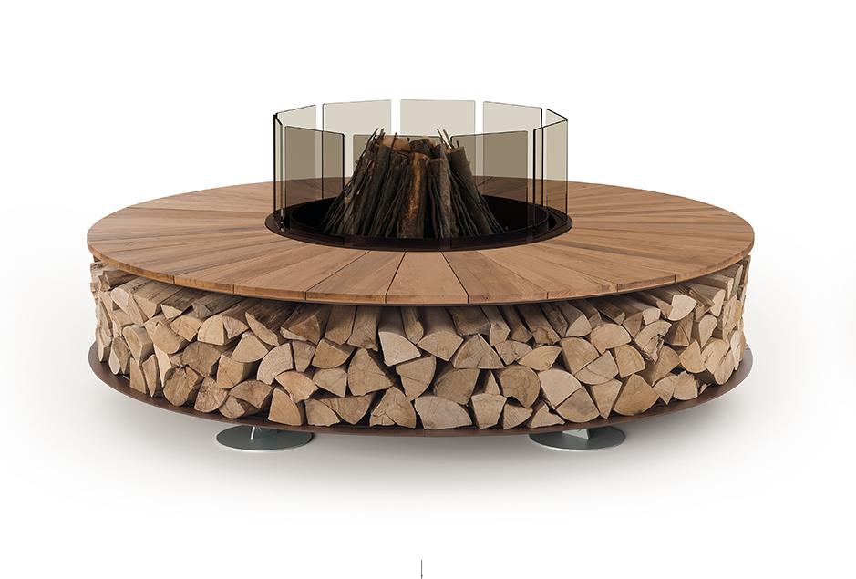 Braciere In Legno Zero Wood