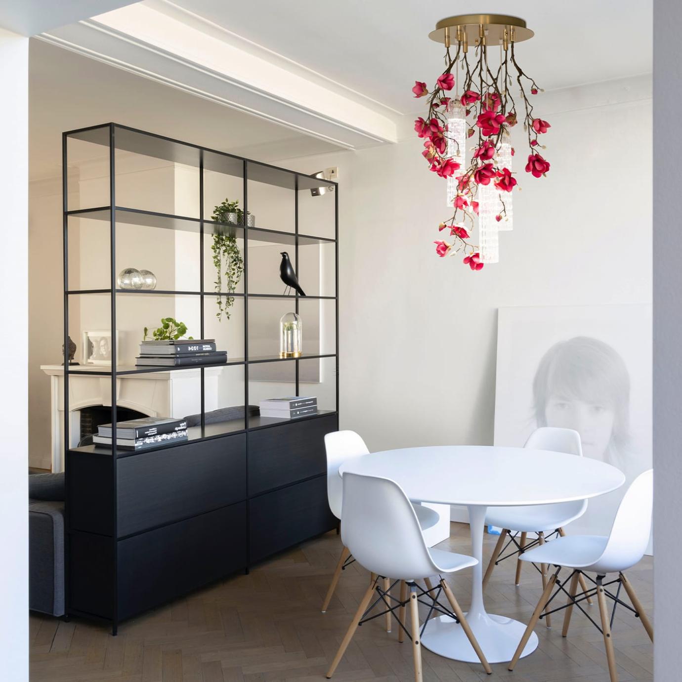 Lampadario Piccolo Rotondo Magnolia