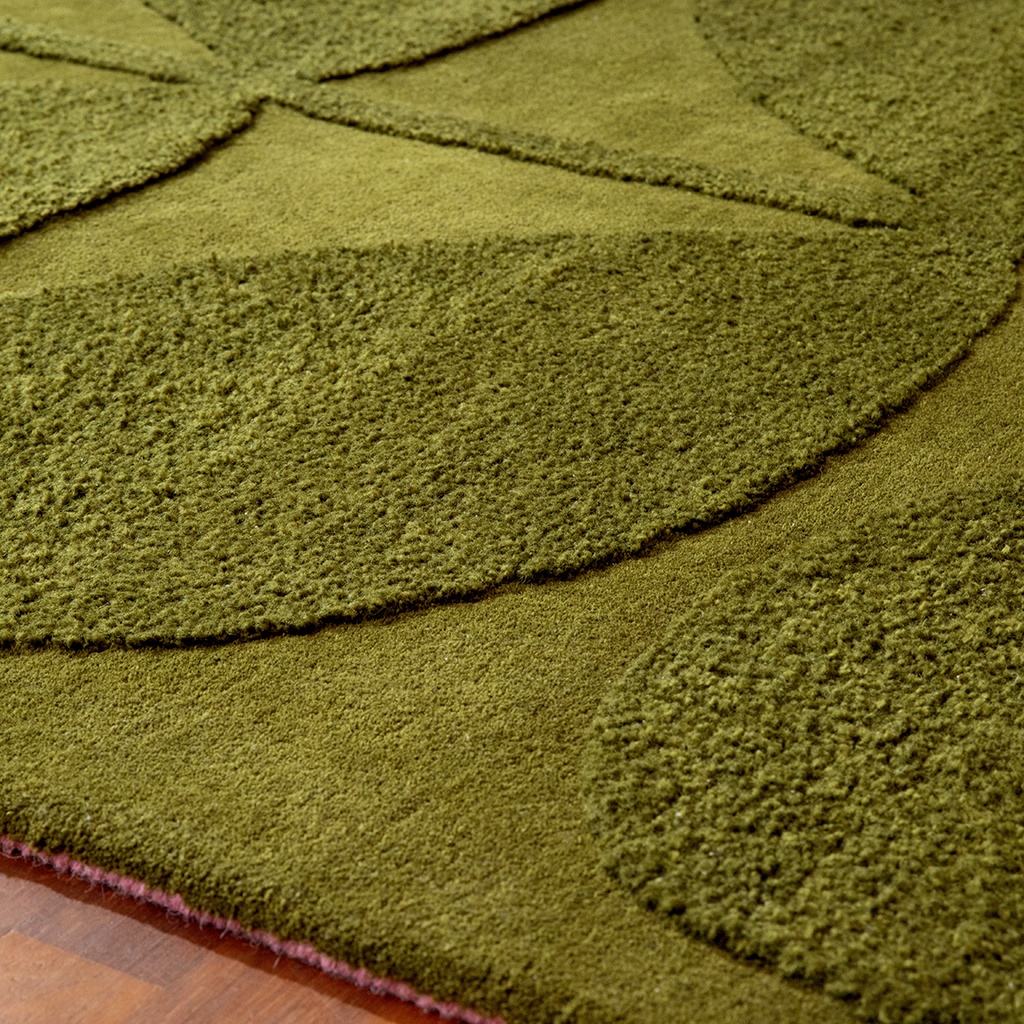 Tappeto Solid Stem Felce | Misura: 160 x 230 cm