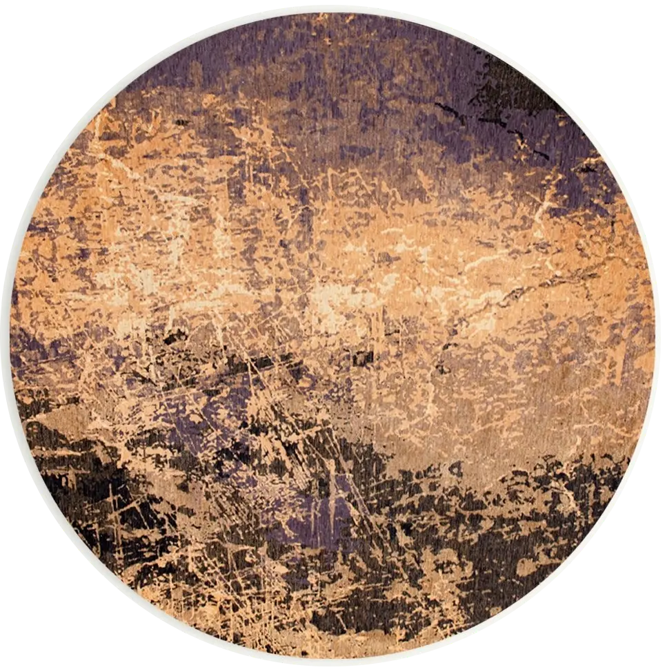 Tappeto Rotondo Deep Mine 8618