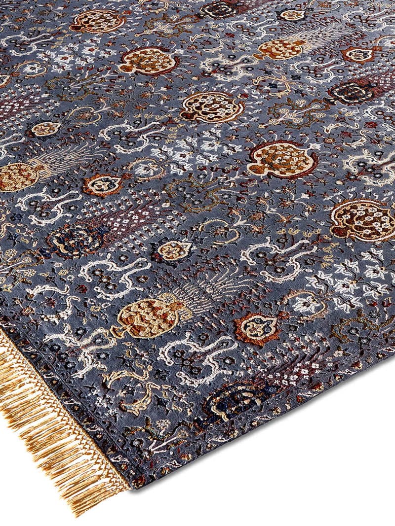 Tappeto Lusso Isfahan Antracite