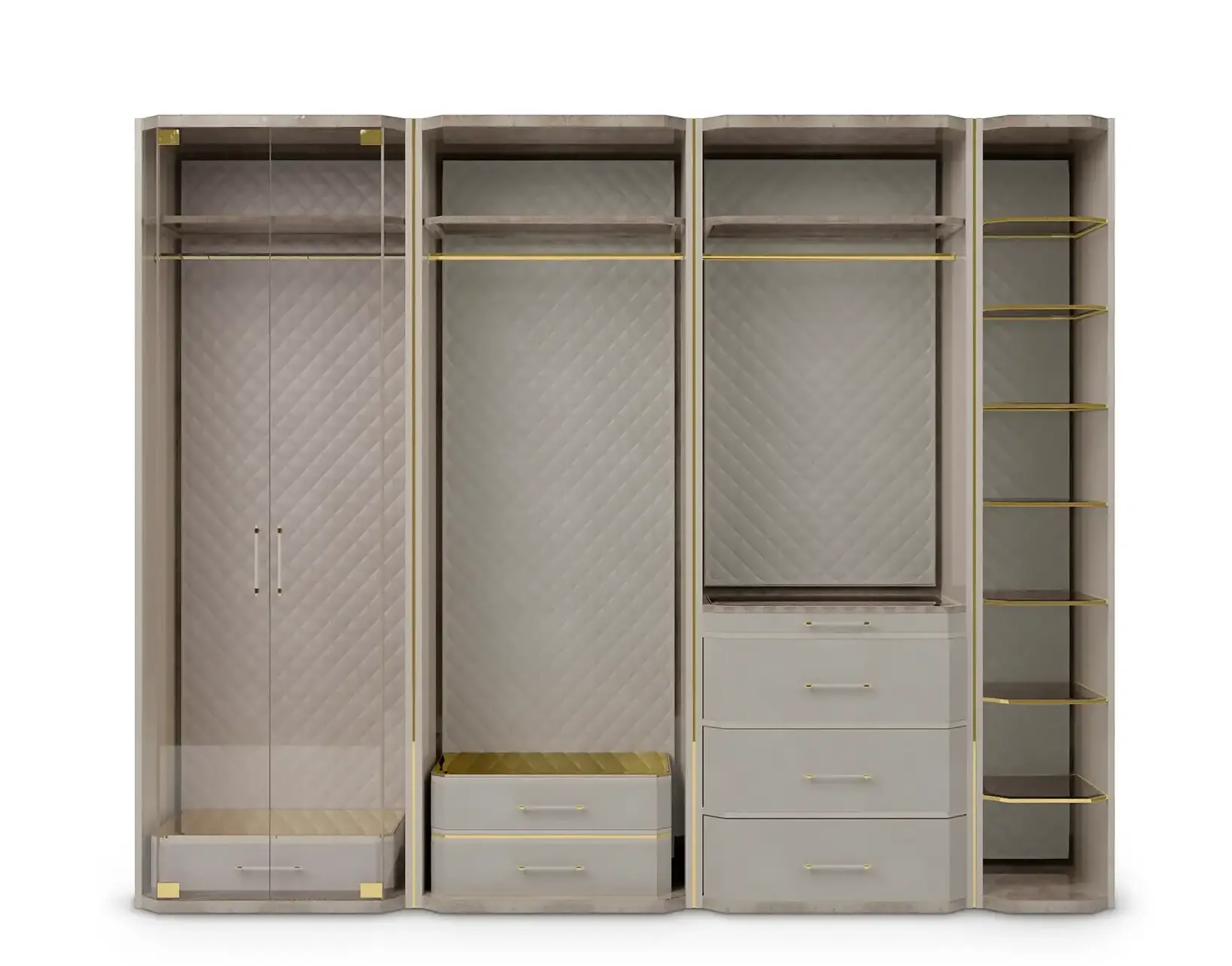 Guardaroba Beige Cadence