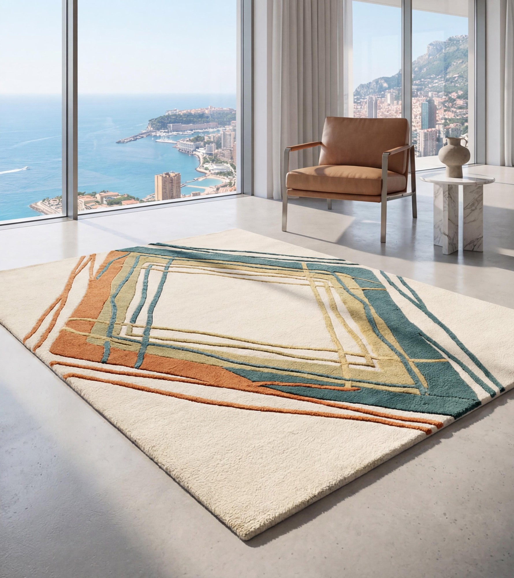 Tappeto Diamond Frame