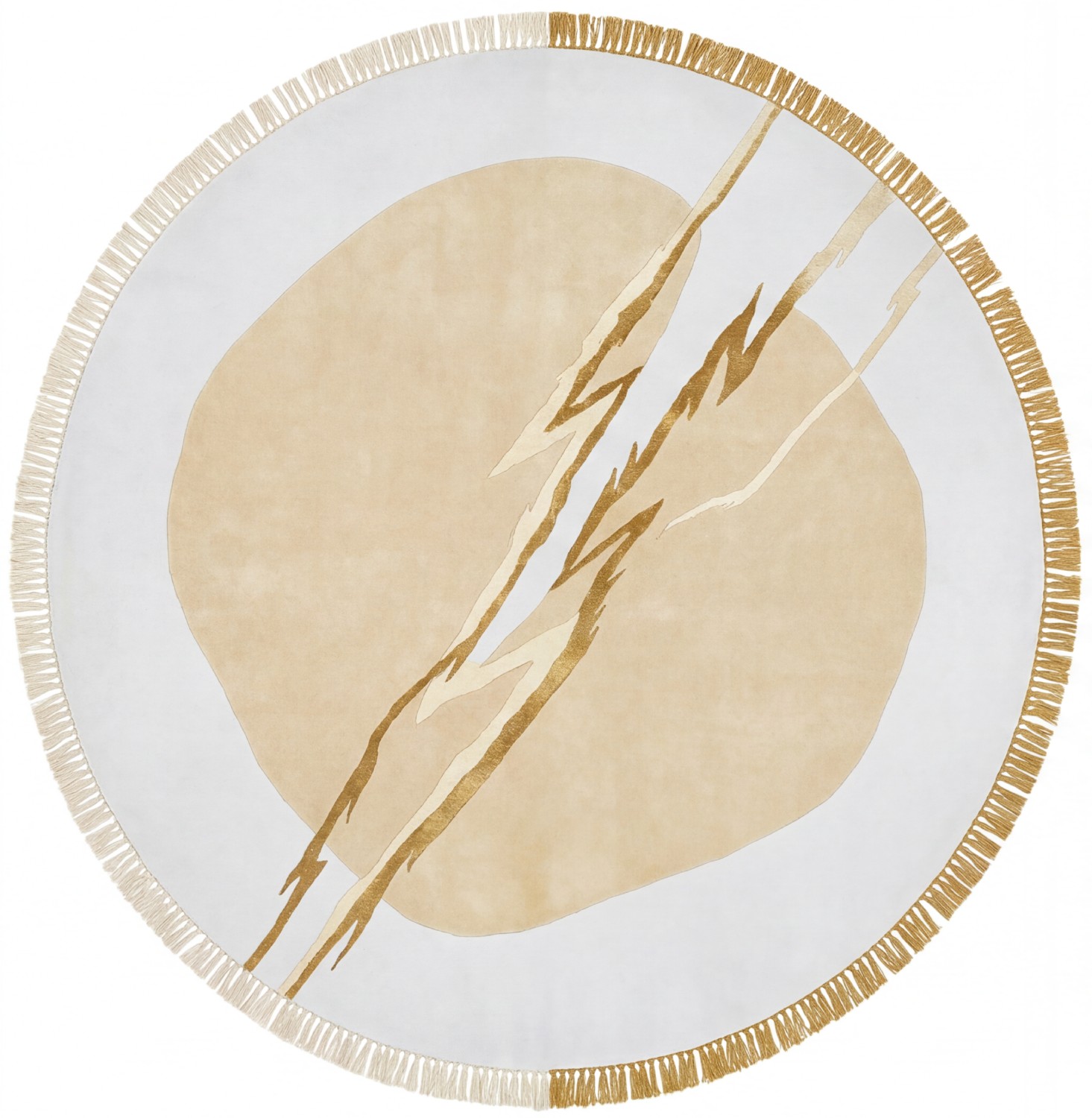 Tappeto Lightning Crest Ivory