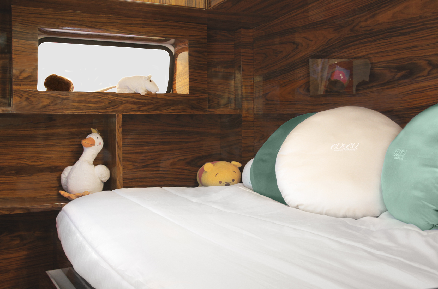 Camera Da Letto Per Bambini Traveler’s Caravan Green