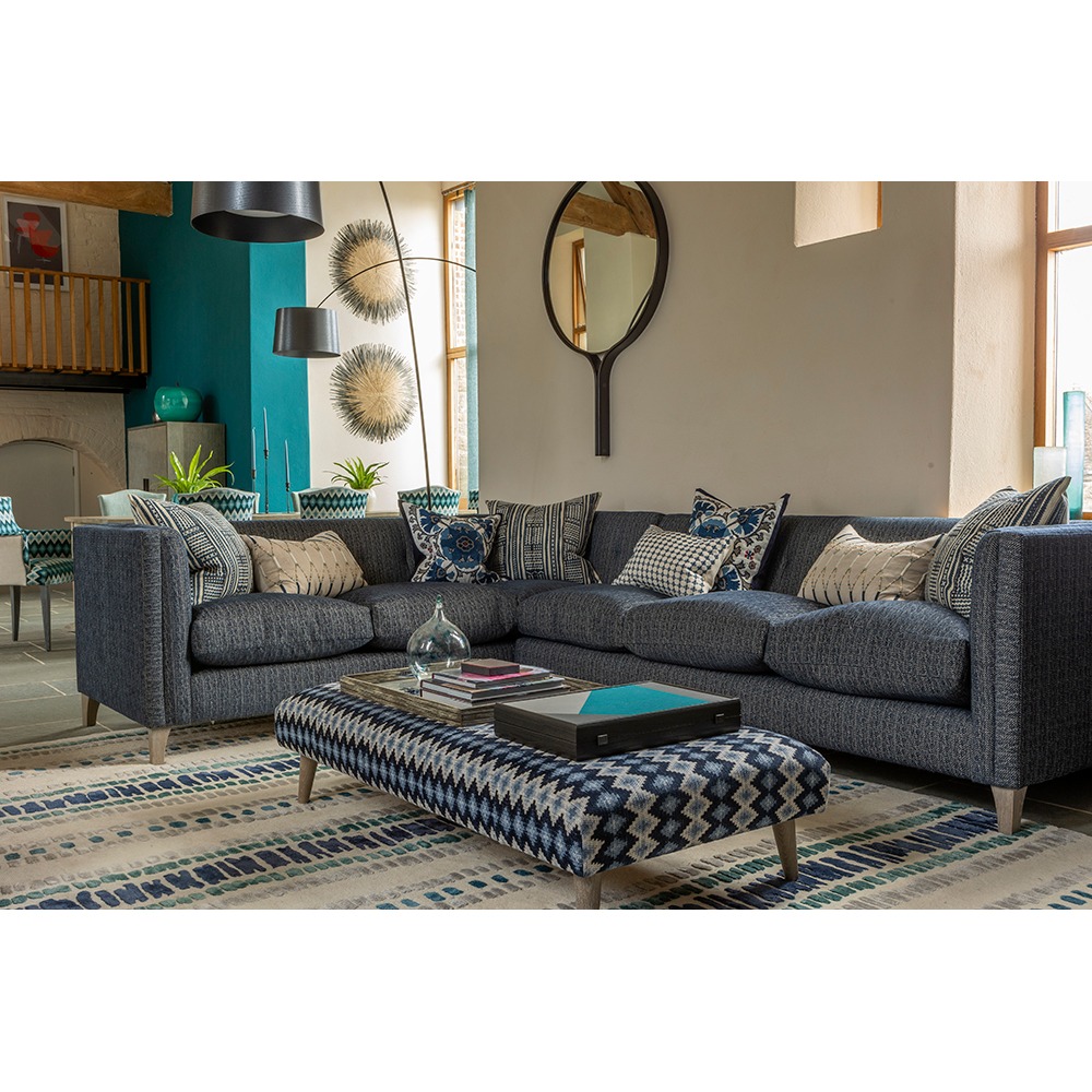 Cuscino Alexi Indigo 50 × 50