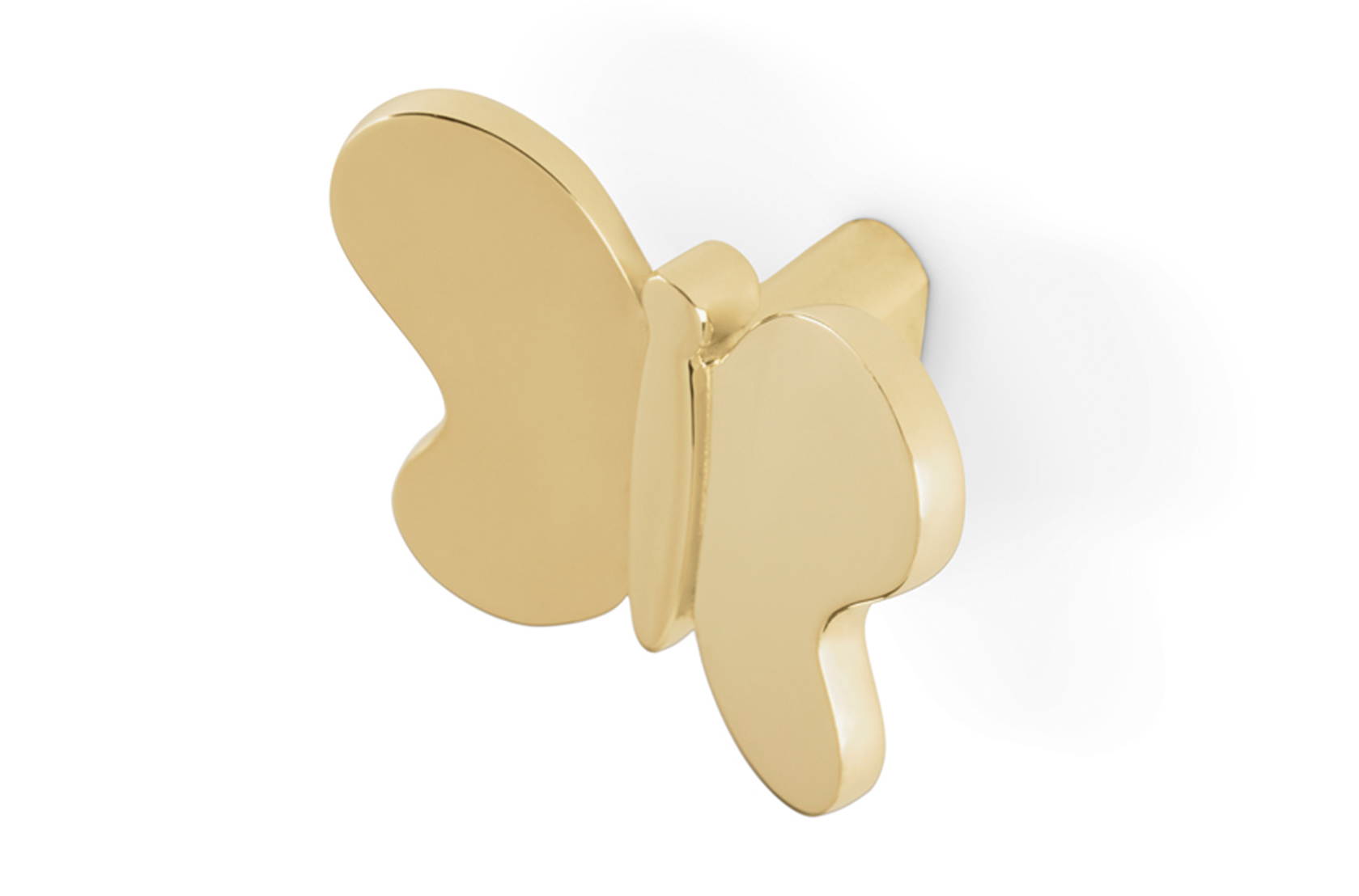 Maniglia Shiny Gold Butterfly