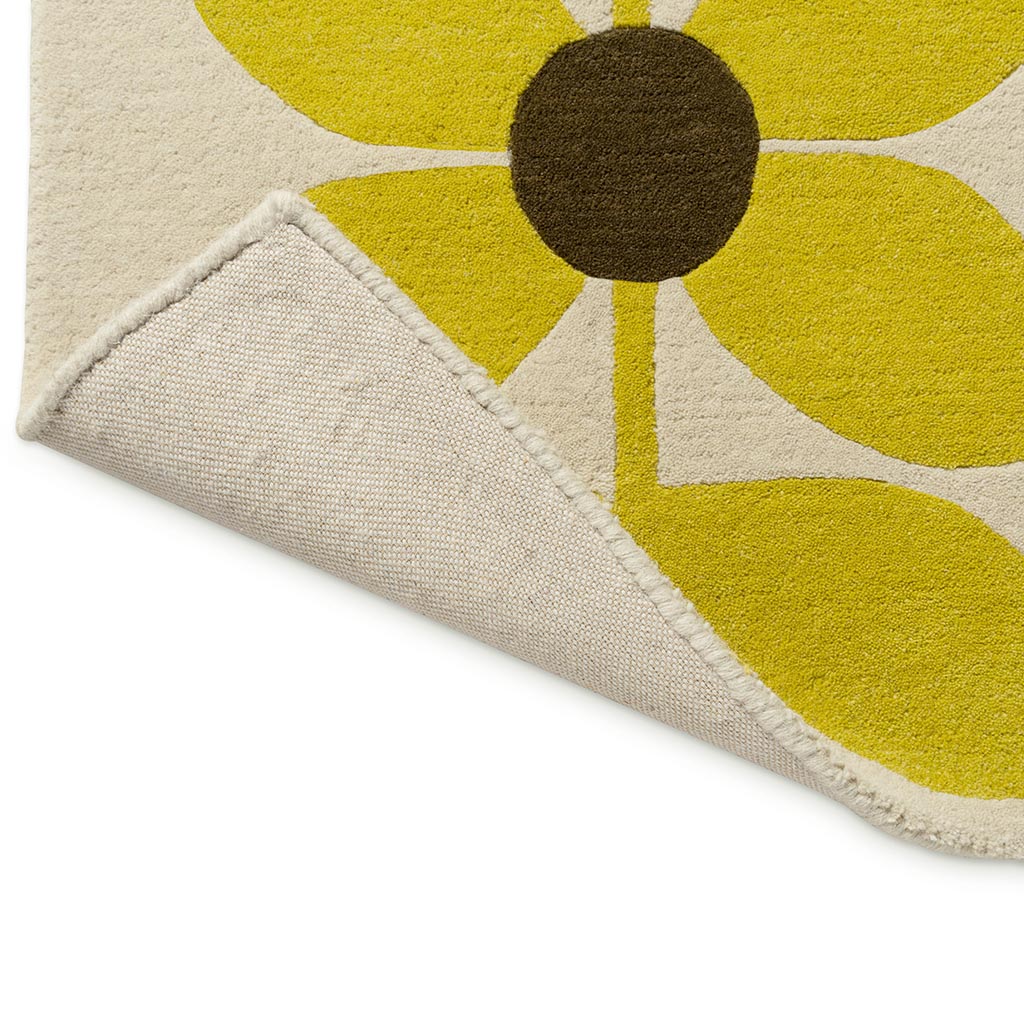 Sixties Stem Yellow Tappeto