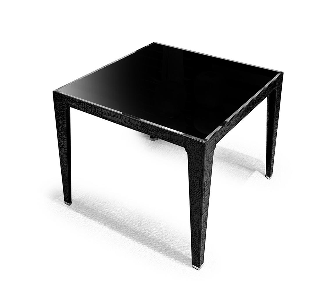 Tavolino Quadrato Lampada