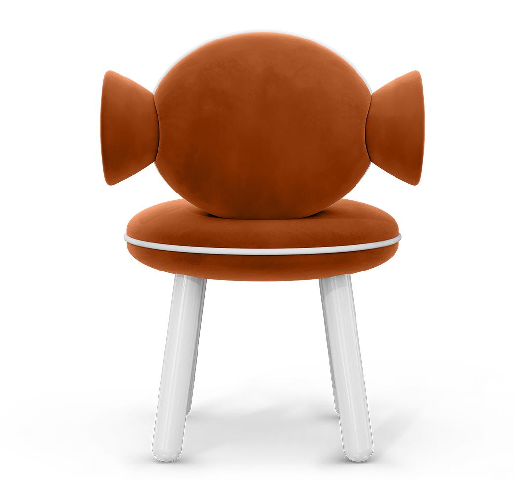 Sedia Per Bambini Lollipop Red Puff
