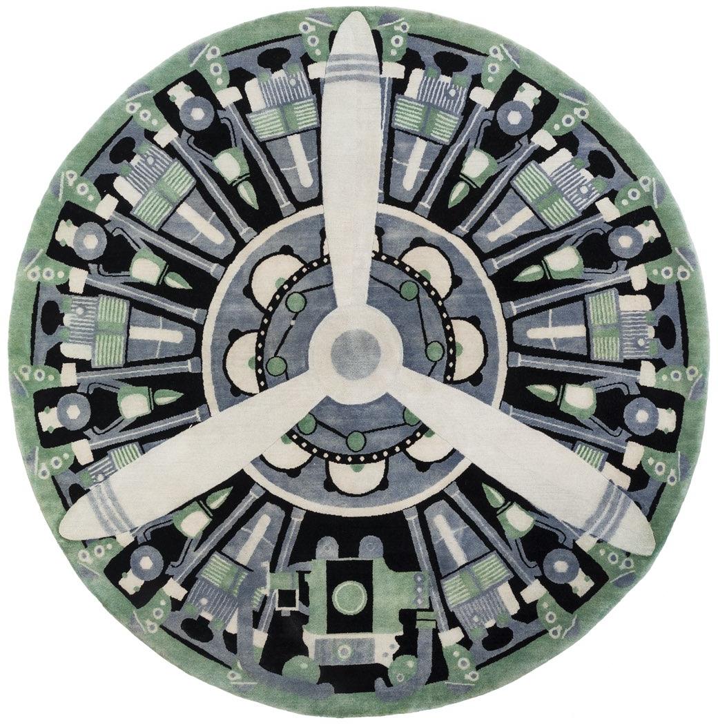 Tappeto Rotondo Rotor