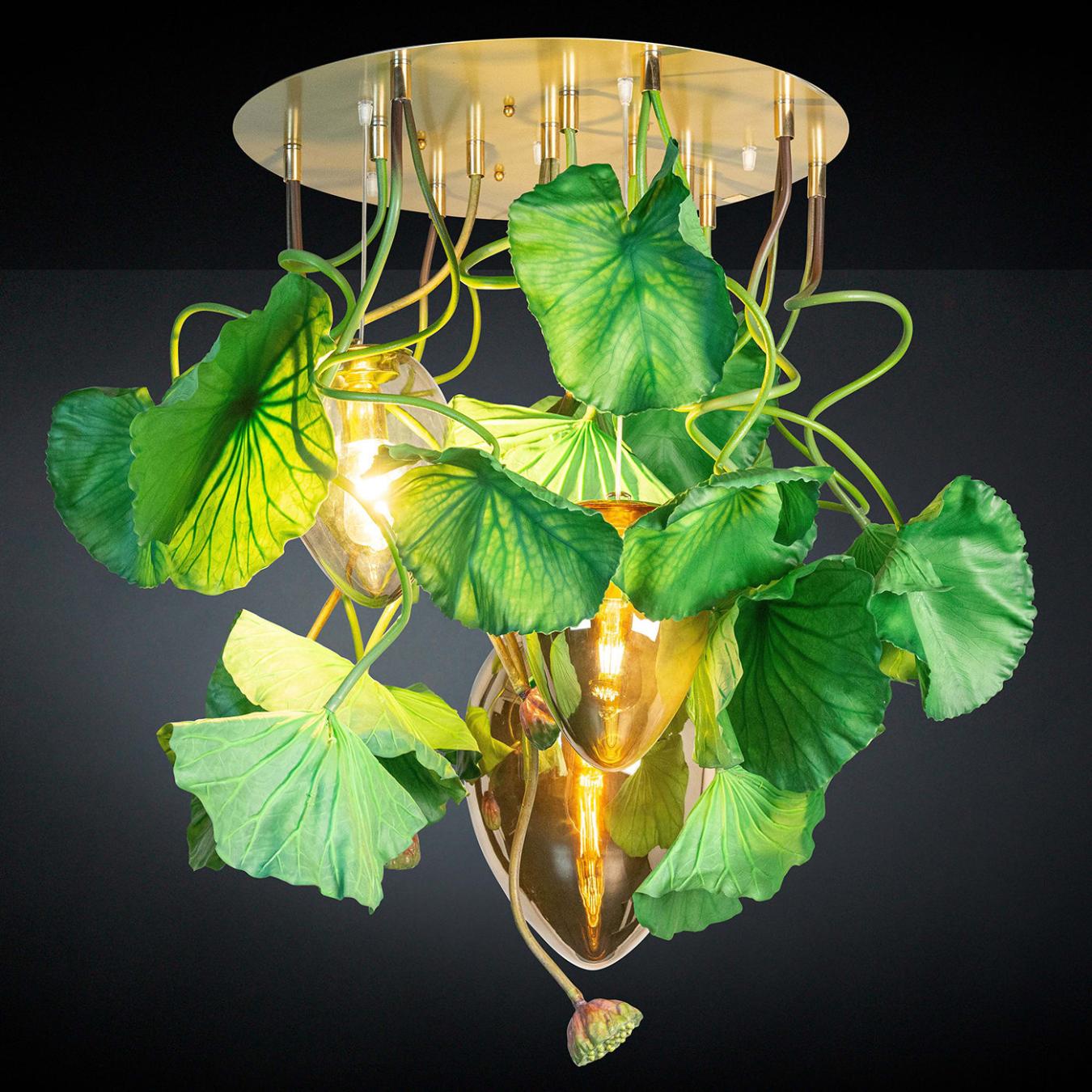 Lampadario Rotondo Dichondra