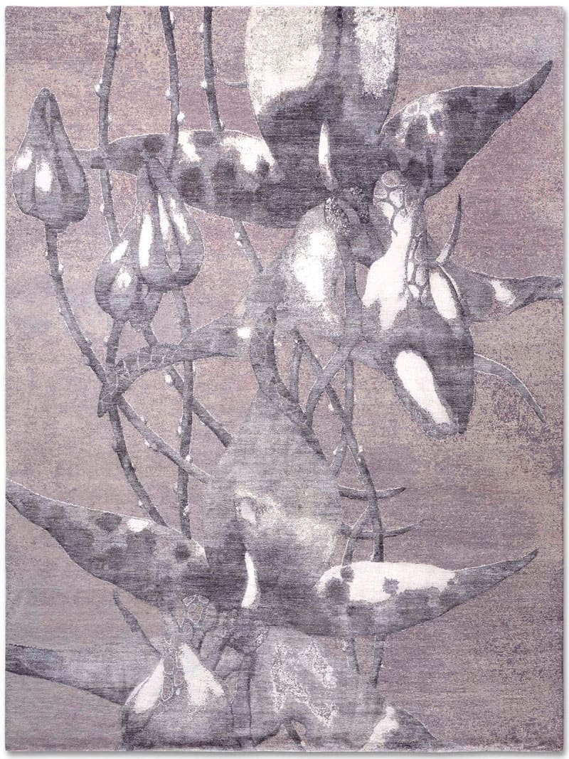Tappeto Annodato Orchidea