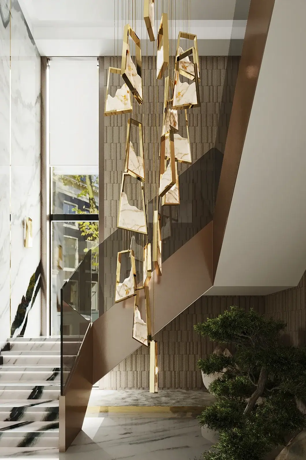 Lampadario Grand Aura