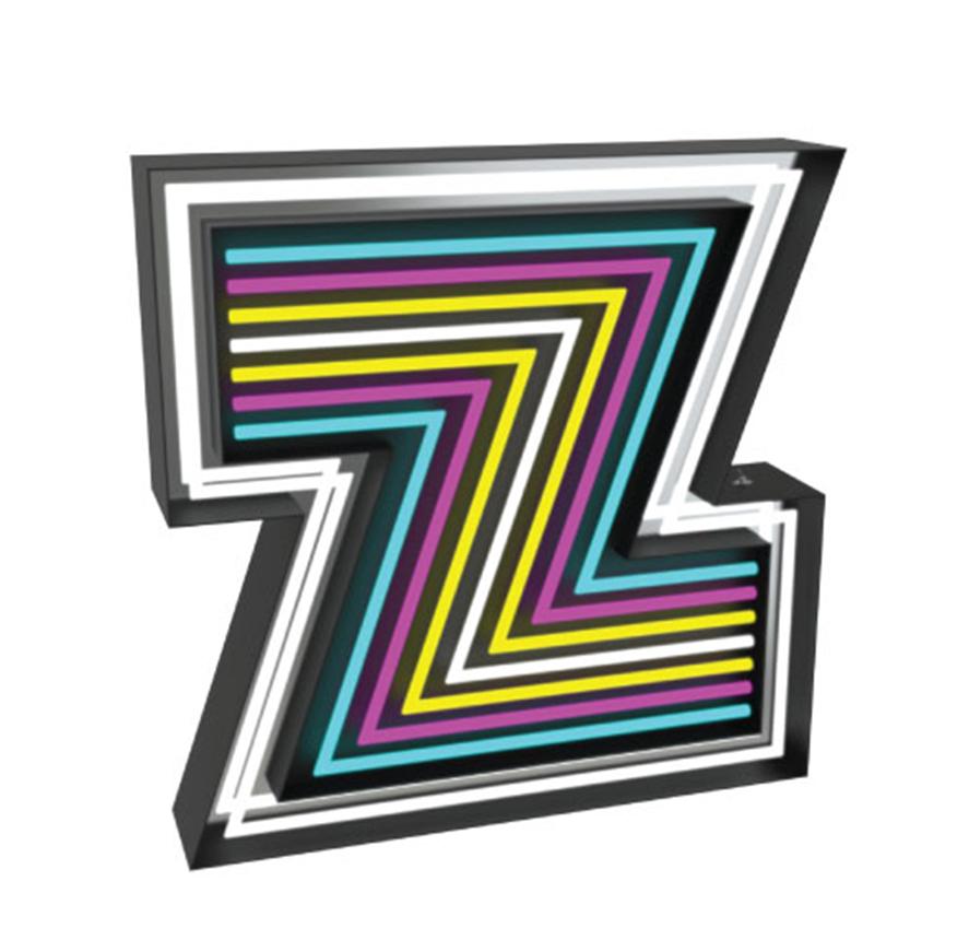 Lettera Luminosa Zephyr Z
