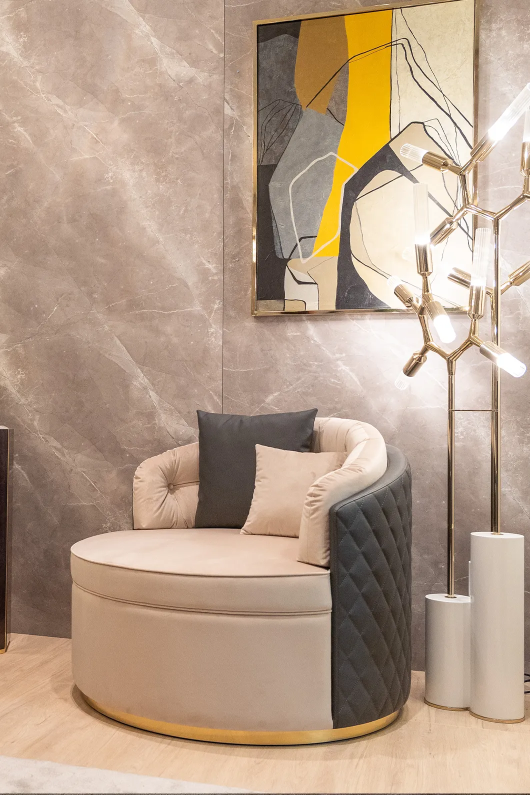 Poltrona Girevole Luxe - 9
