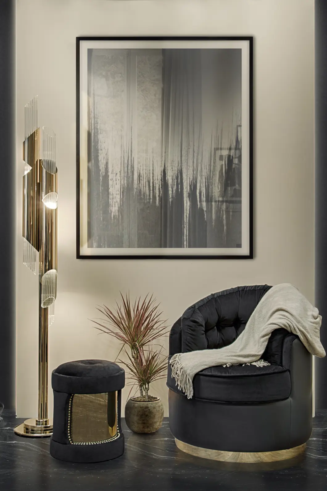 Poltrona Girevole Luxe - 13