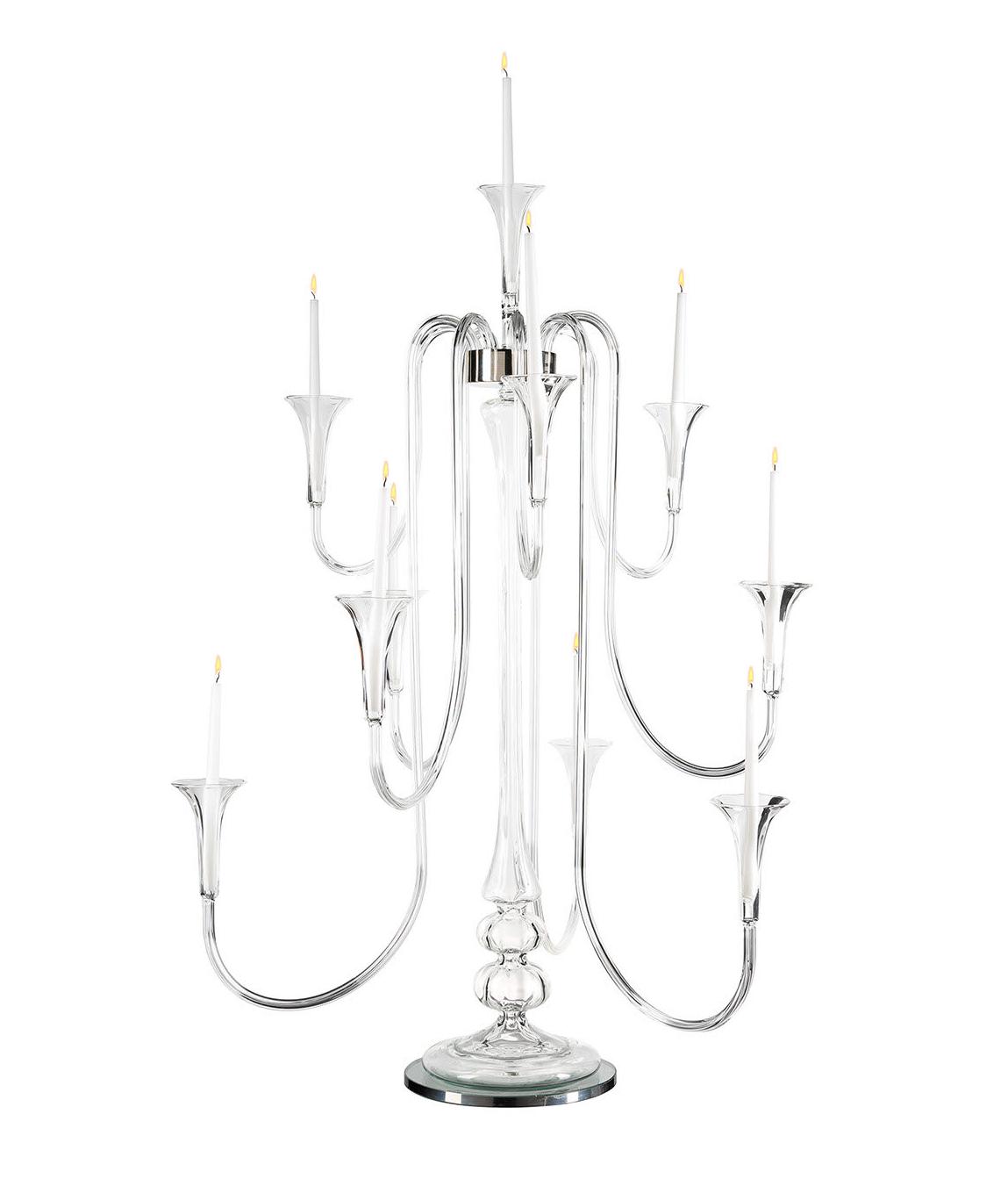 Candelabro in Vetro Octopus