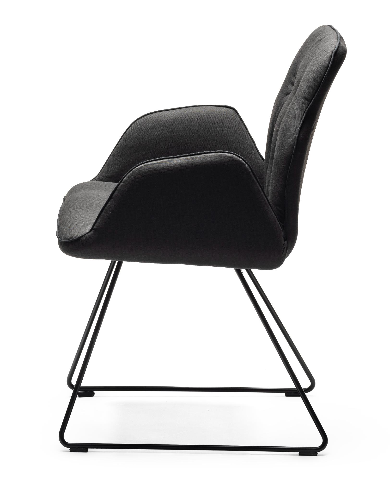 Sedia con Braccioli Betibù SL-P Nera