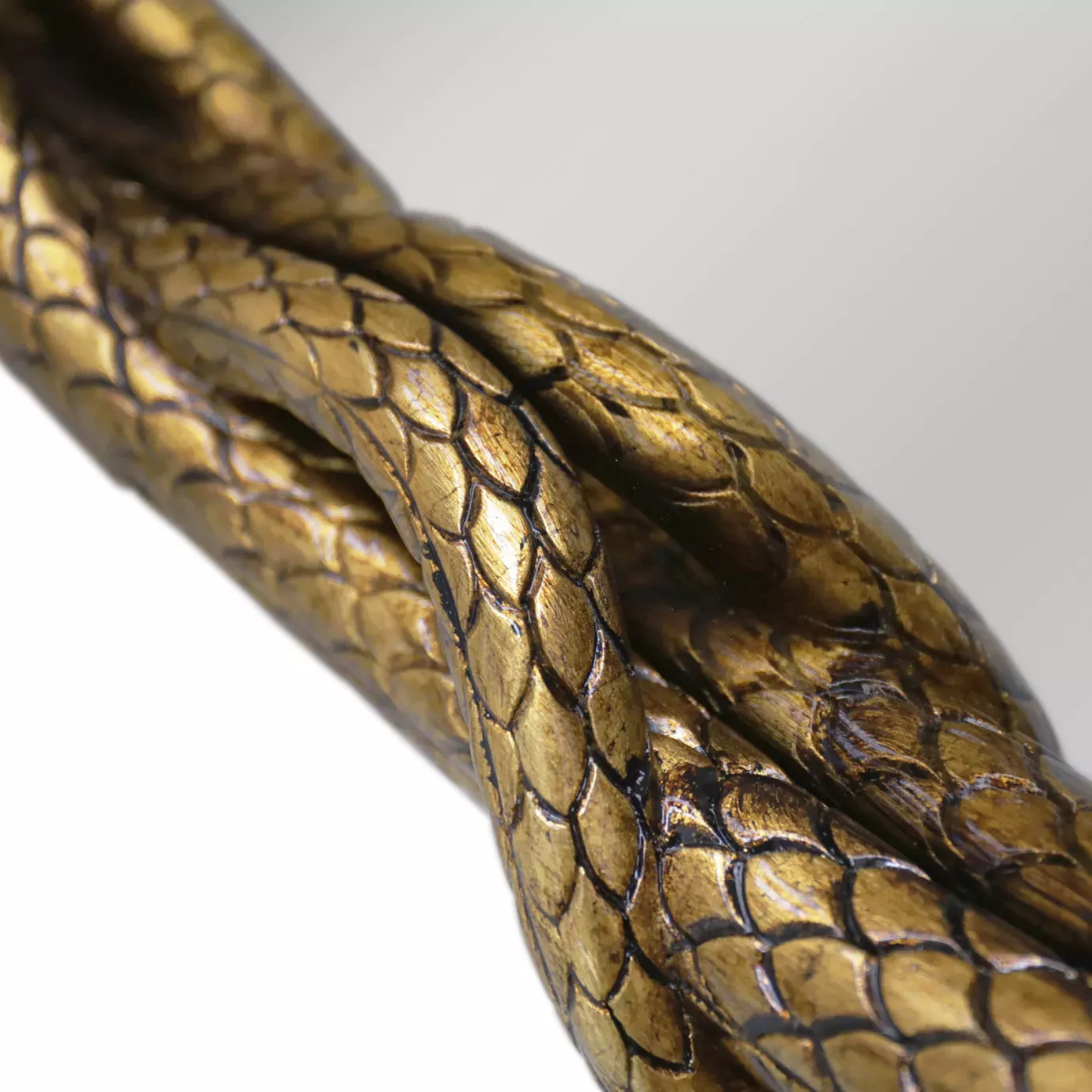 Specchio a Forma di Mela Serpentine
