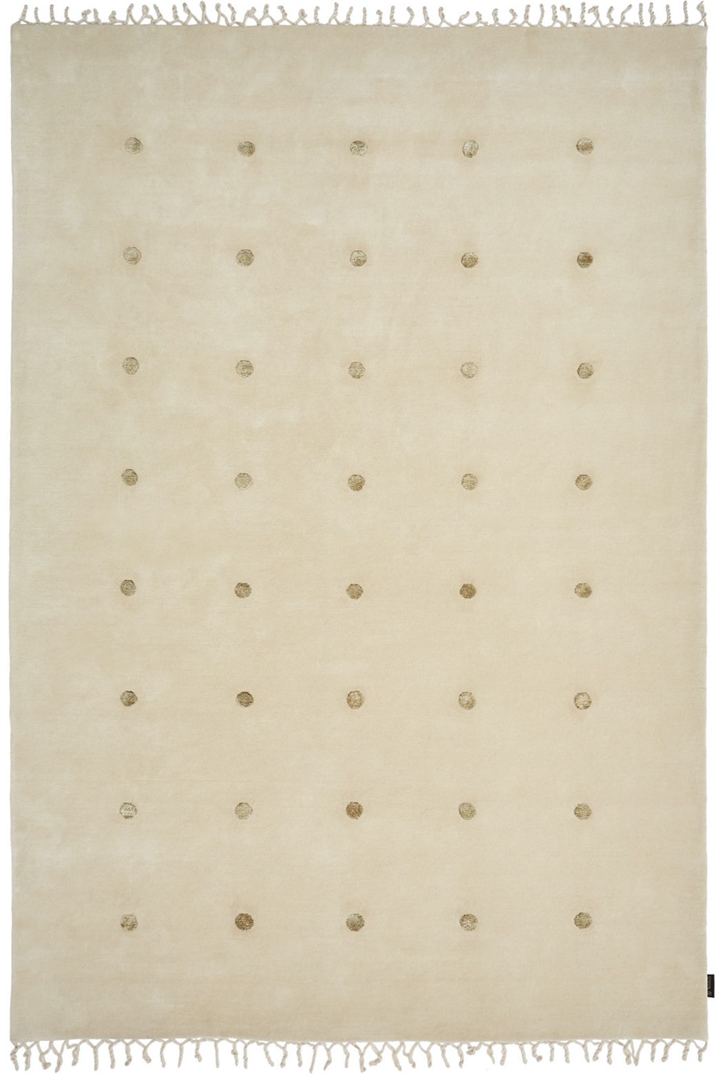 Tappeto Punti Beige