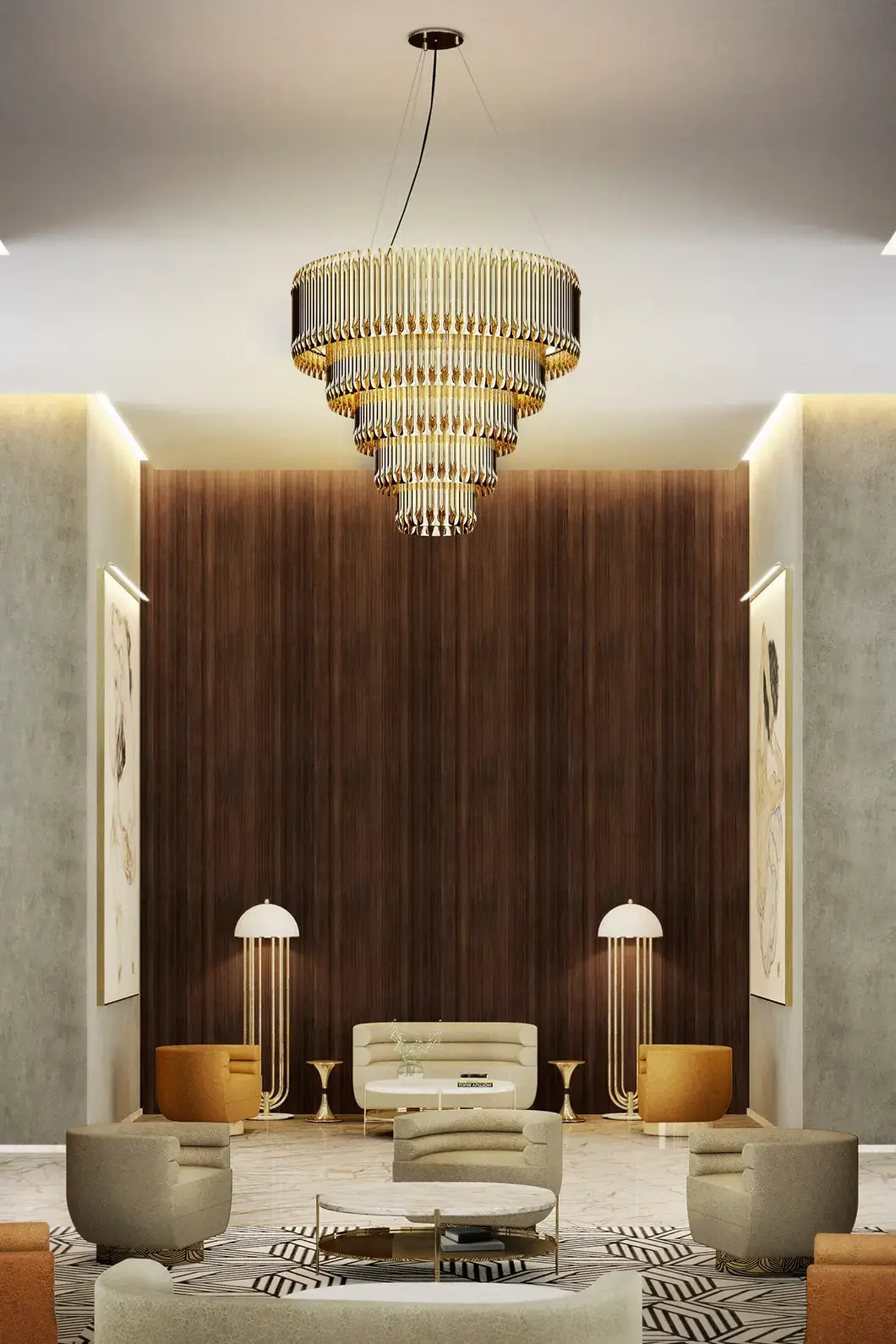 Lampadario Geometry - 2