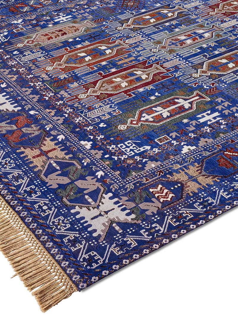 Tappeto Balouch Blu