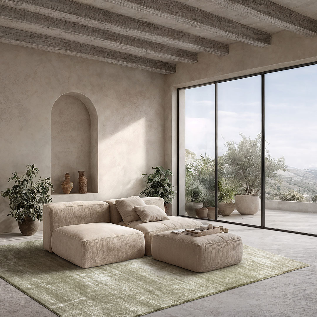 Tappeto Luce Vetiver