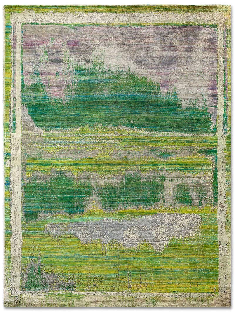 Tappeto Lusso Verde Mix