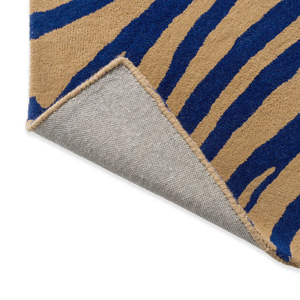 Tappeto Decor Groove Blu Elettrico