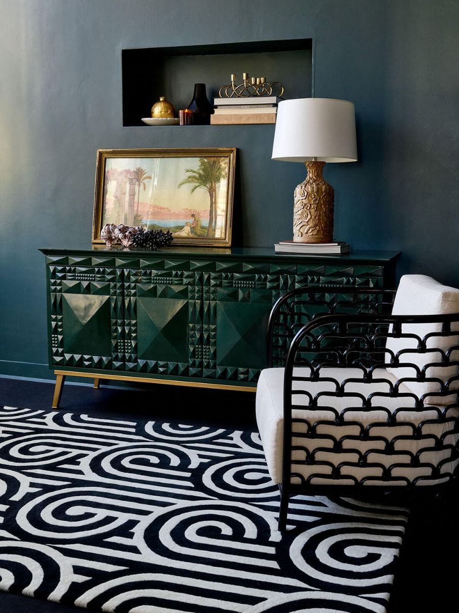 Tappeto Turnabouts Nero 39205 | Misura: 200 x 280 cm