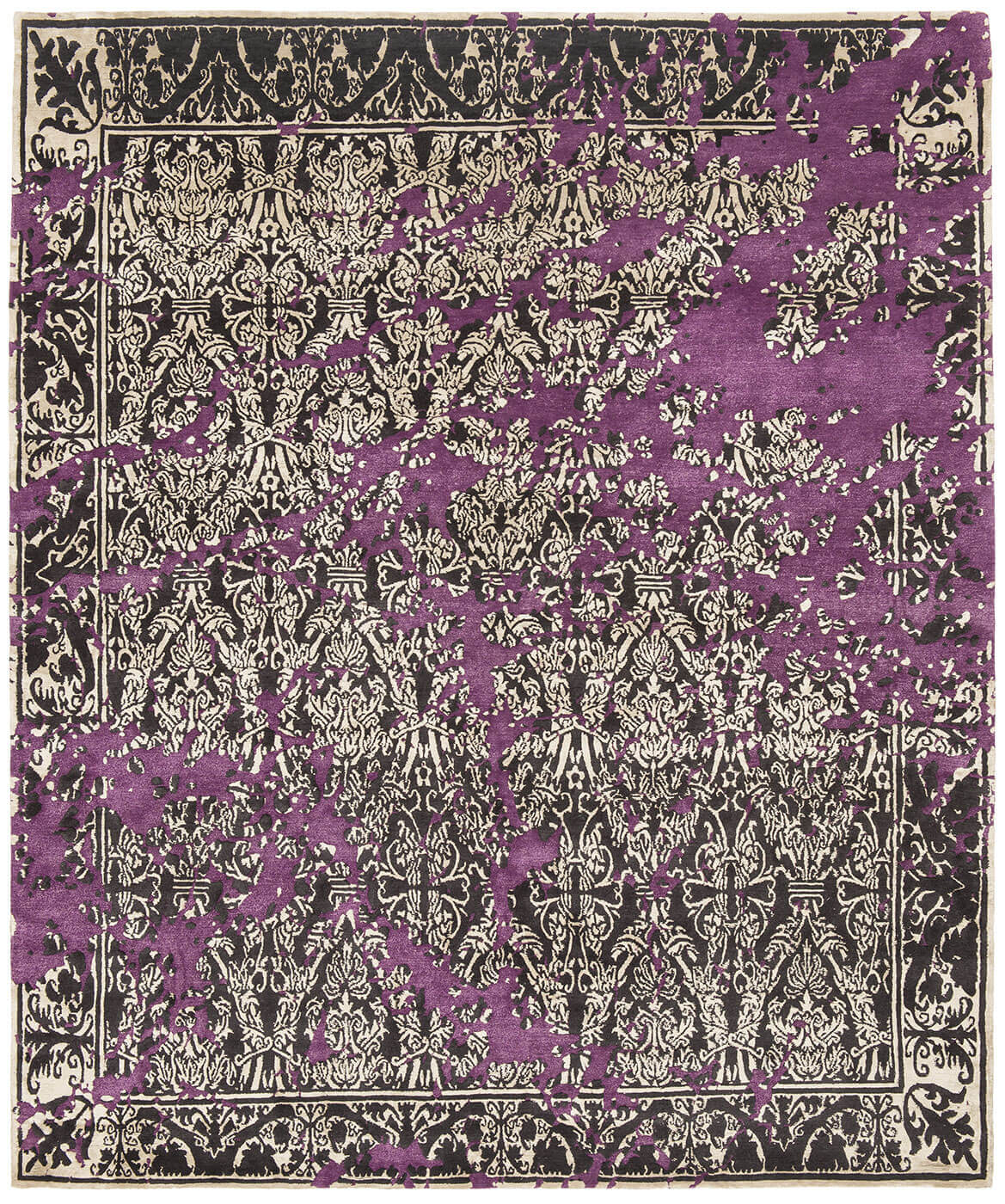 Tappeto Alcaraz Sky Nero e Bianco | Misura: 350 x 450 cm