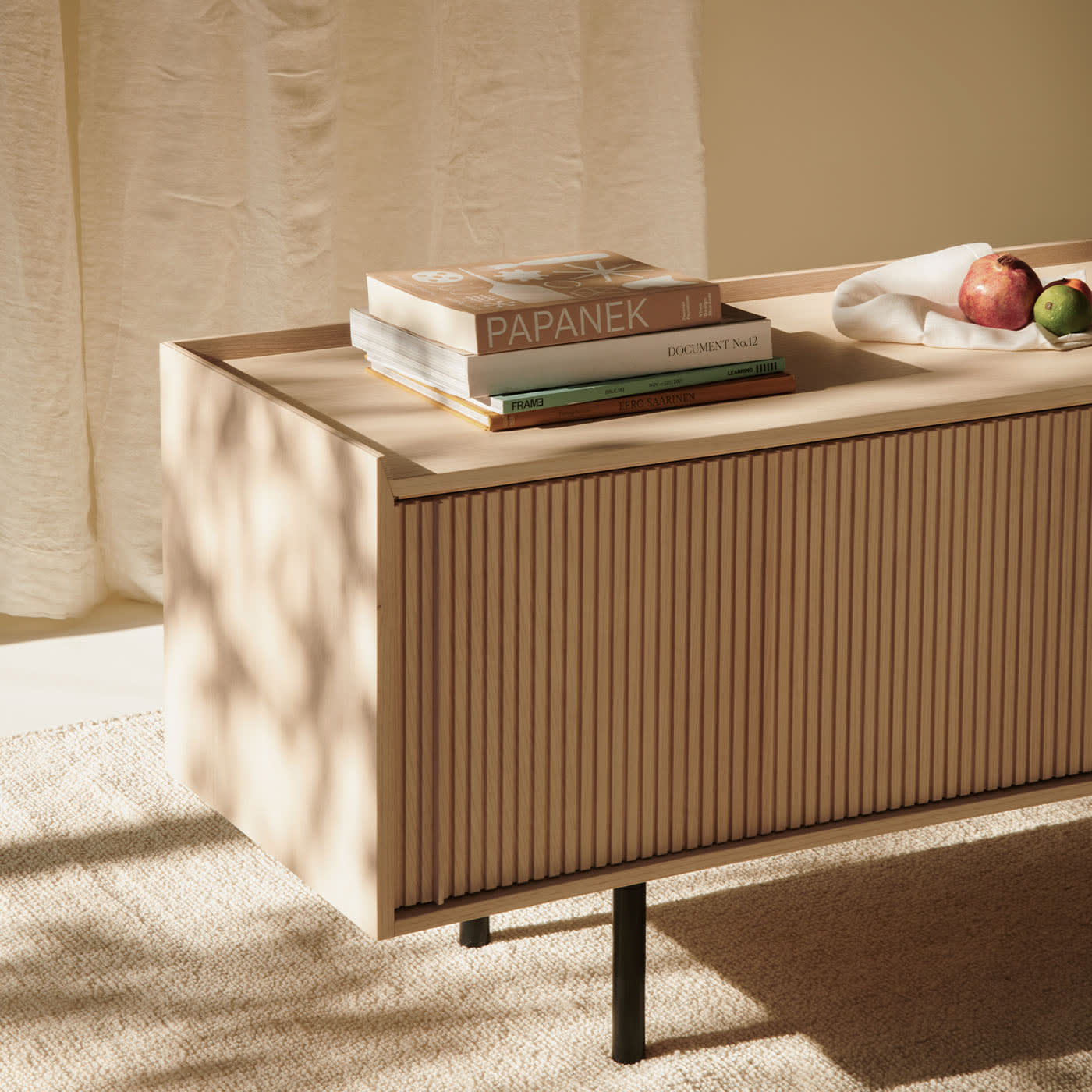 Credenza 3 Ante Naturale Sipario