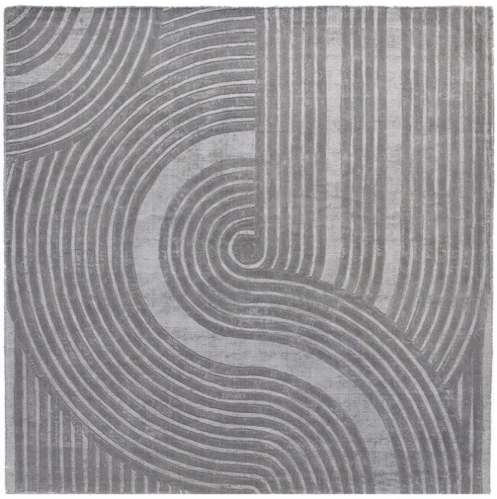 Tappeto Designer Moderno Grigio | Misura: 200 x 300 cm