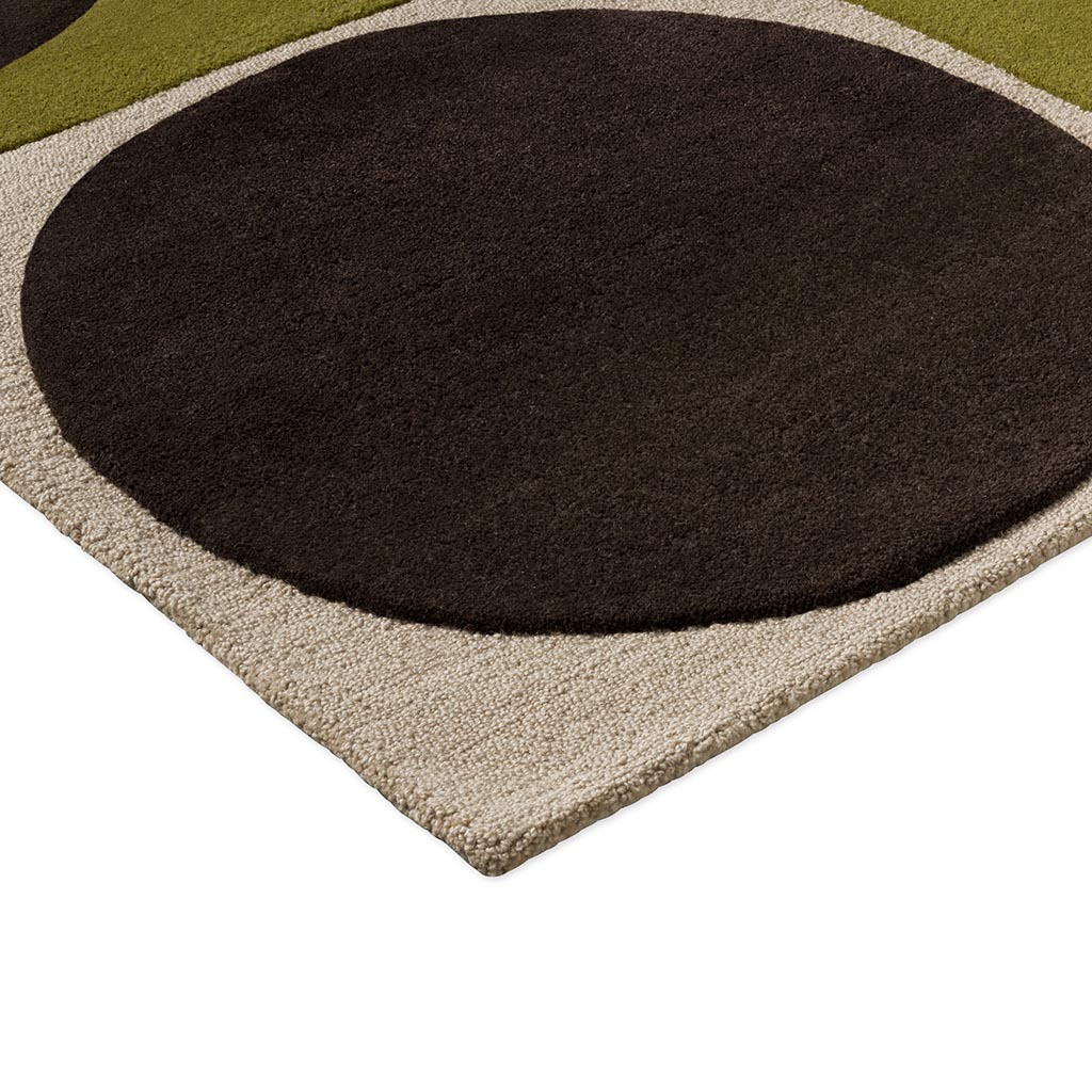 Spot Square Walnut/Lichen Tappeto