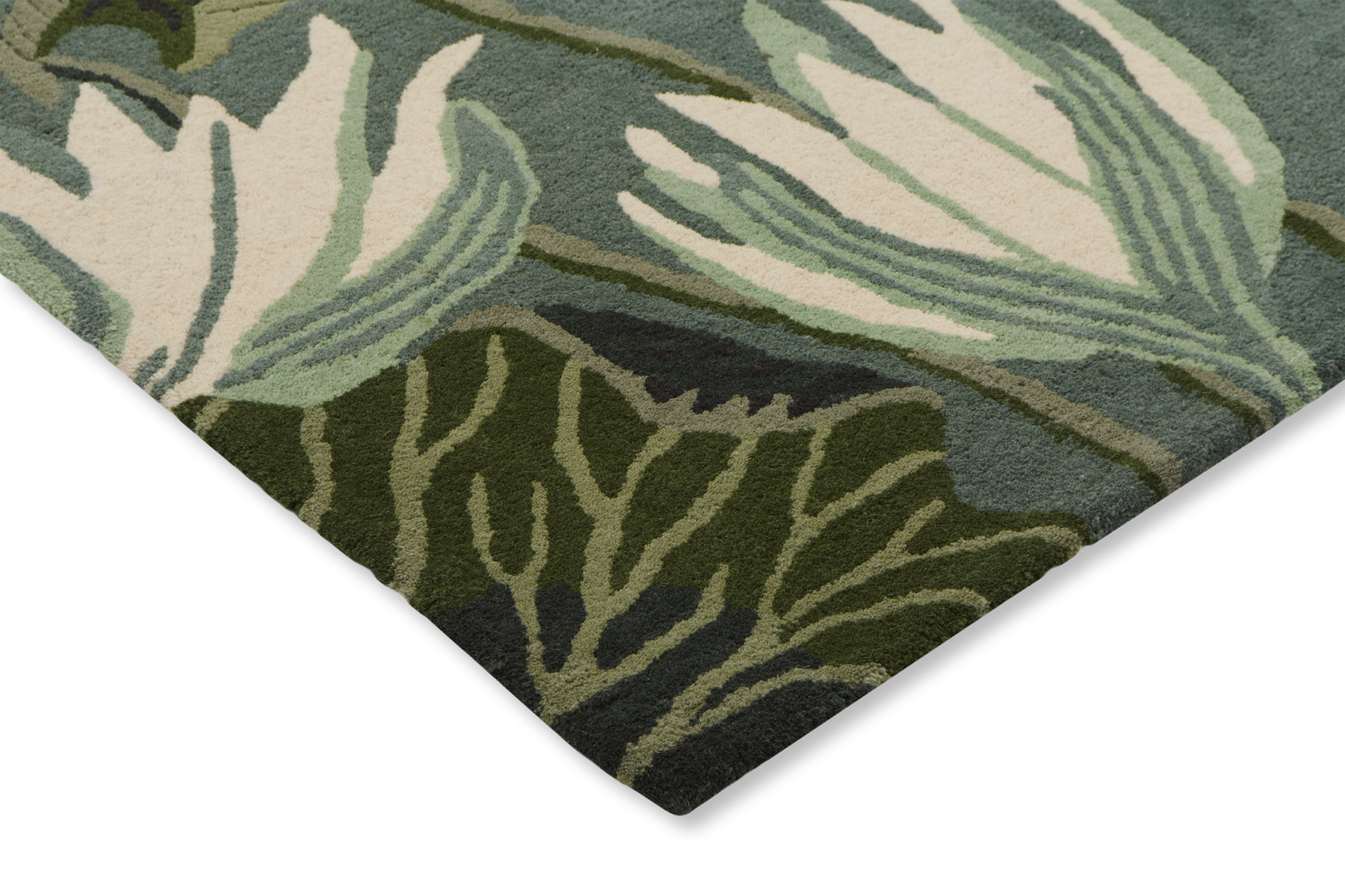 Tappeto Waterlily Midnight Pond | Misura: 200 x 280 cm