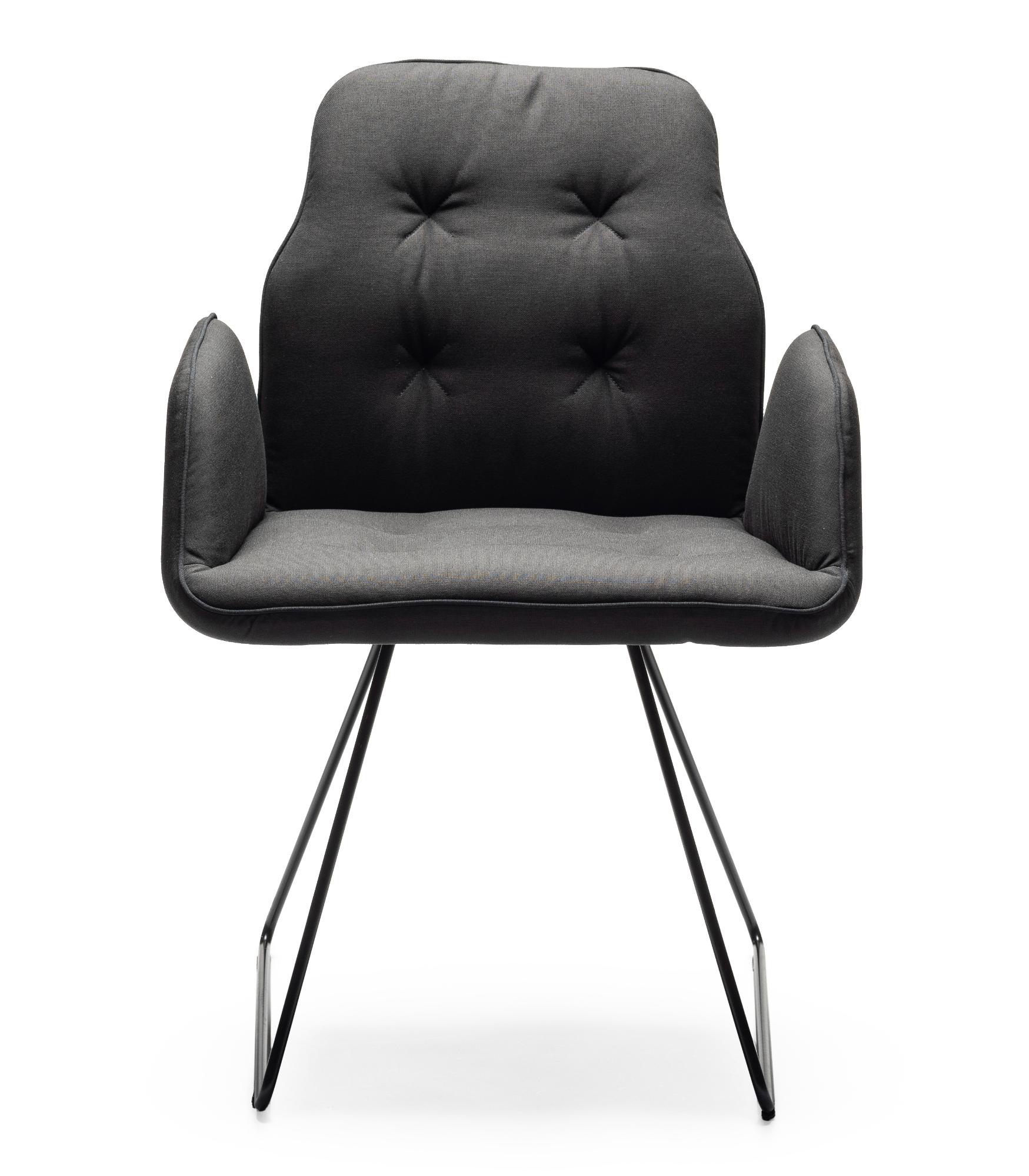Sedia con Braccioli Betibù SL-P Nera