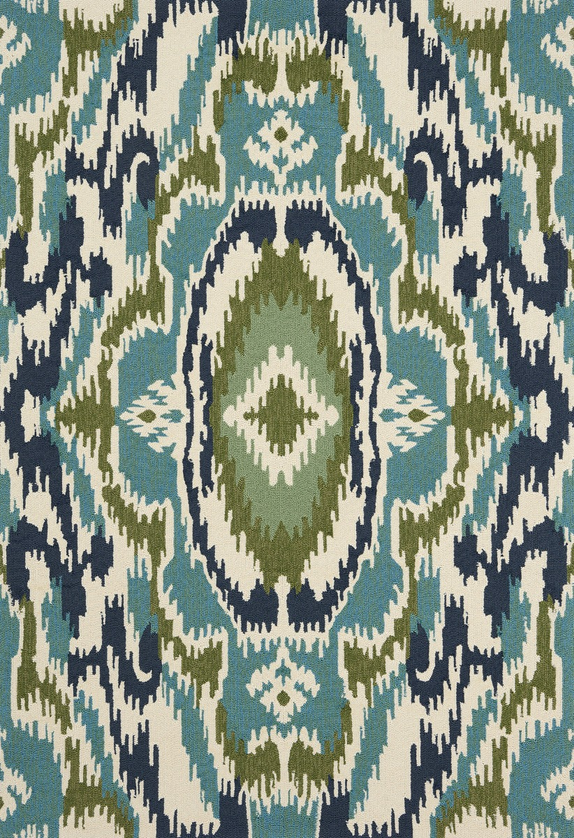 Tappeto Ixora Emera/Palm/Chartr Per Esterni | Misura: 160 x 230 cm